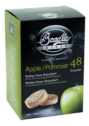 טבליות עץ למעשנת Bradley - תפוח