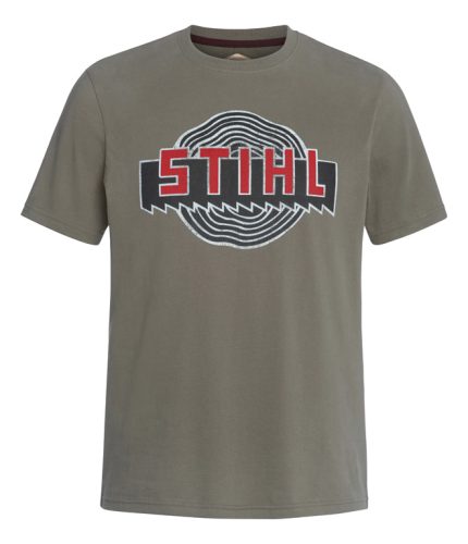 חולצה קצרה ירוק זית "Heitage" STIHL